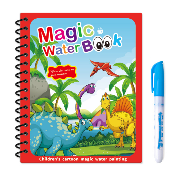 🌹COMPRA 1 Y LLÉVATE 1 GRATIS🔥Promoción de verano 🎁✨️Libro mágico de agua📚️🎨🧠