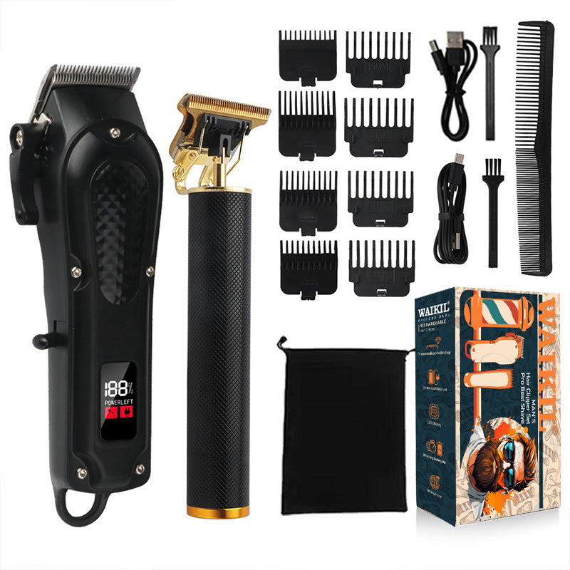 Kit de Maquinillas de Corte para Hombre | Inalámbrica Recargable | Ideal para Estilo de Barba y Cabello