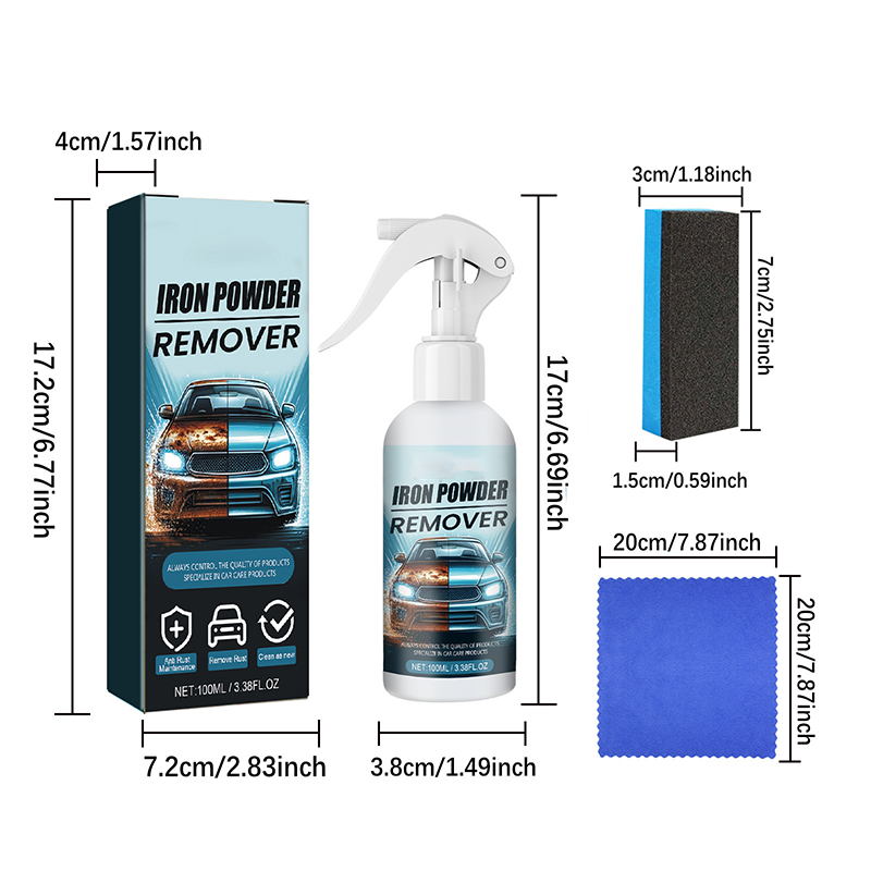 Multifunctional Oil Stain and Rust Stain Cleaner