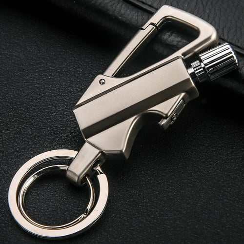 🔥 🔧 Llavero multiherramienta con abrebotellas ✨ Acero inoxidable, reutilizable, portátil para el ocio y las fiestas 🍻