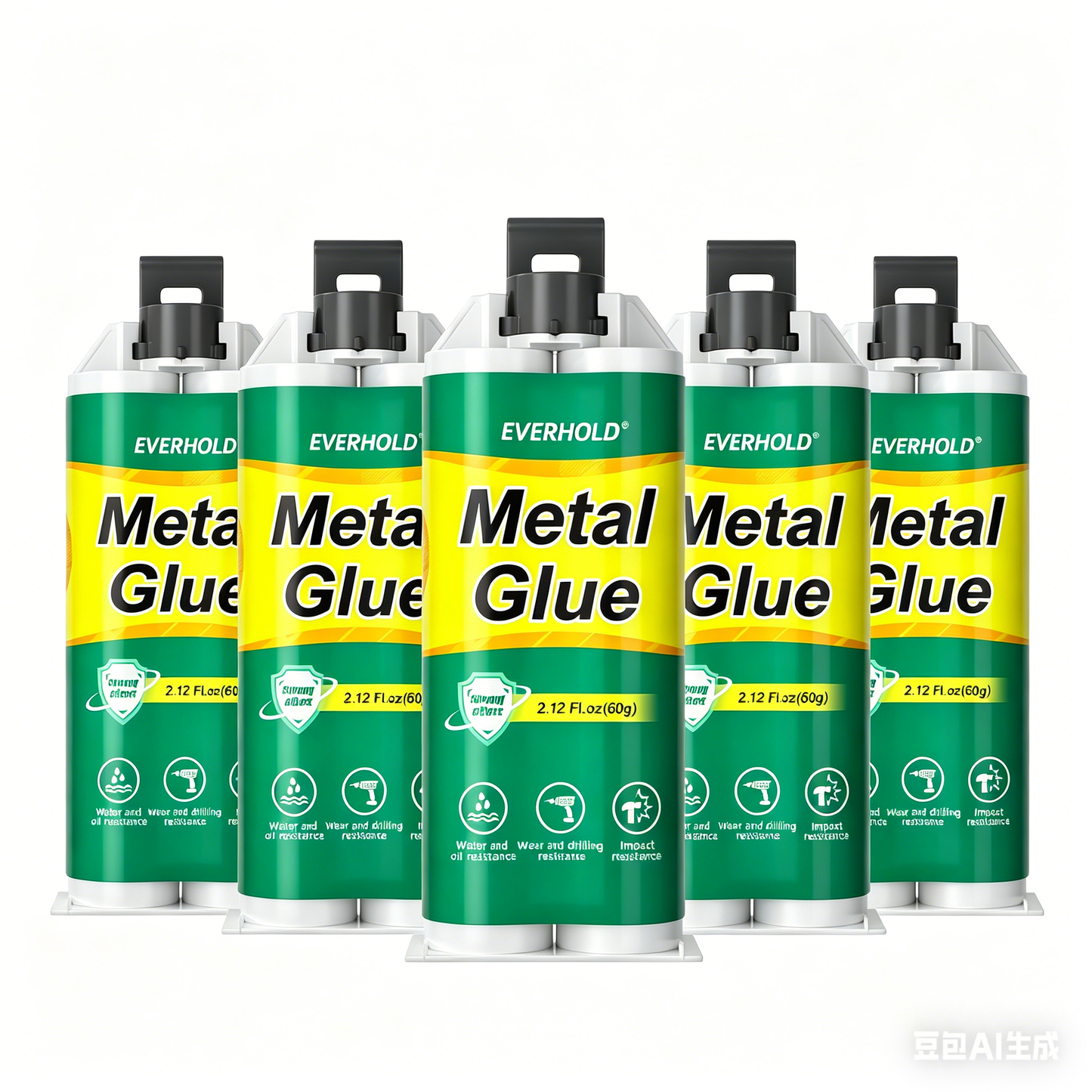 Pegamento AB Reparador para Metal de Alta Resistencia