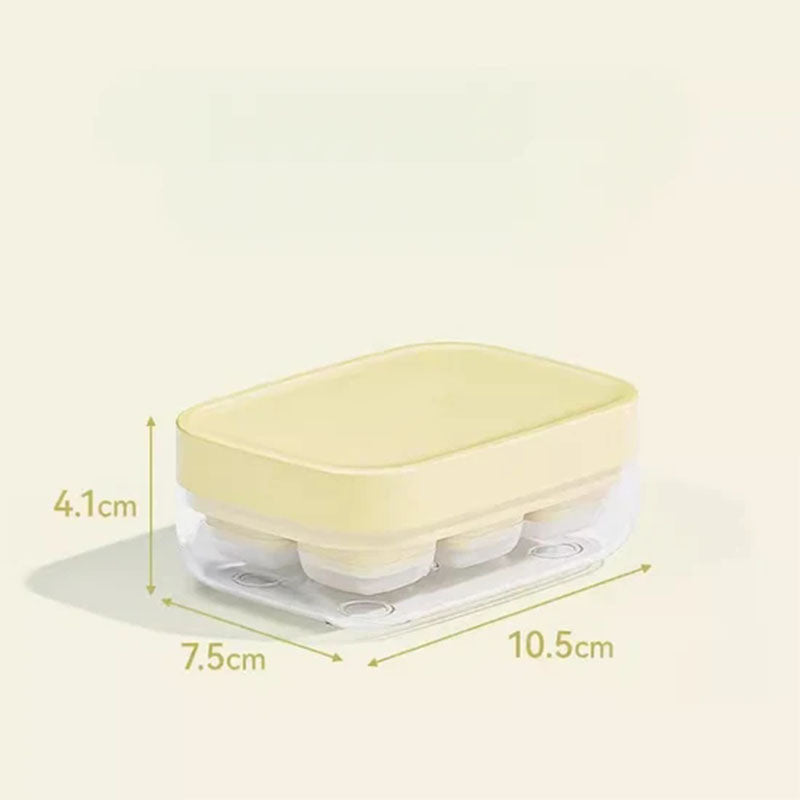 🧊 ¡Compra 1 y lleva 1 GRATIS! 🡃 Cubitera Mini de Hielo – 6 Compartimentos, Desmoldado Rápido y Apta para Alimentos – Molde de Silicona Compacto 🍹
