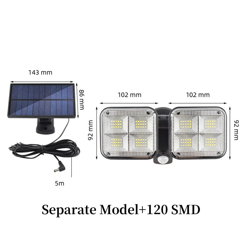 Luces Solares Exteriores Estancas Con Sensor De Movimiento