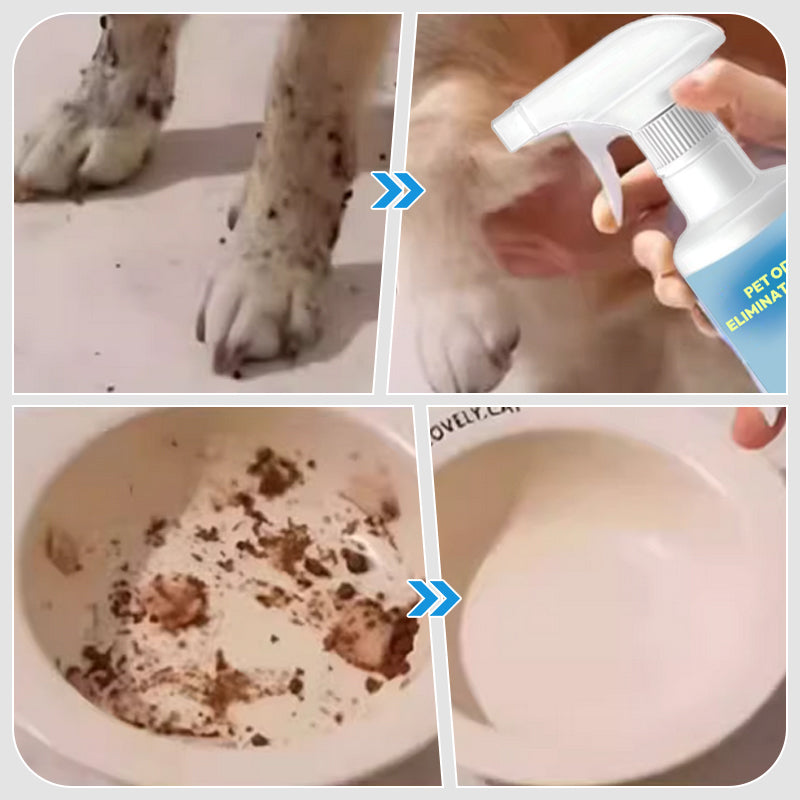 Spray eliminador de olores de mascotas