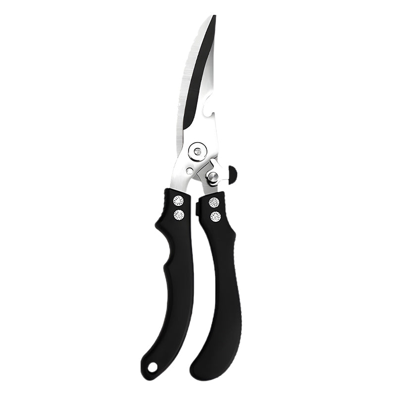 Tijeras de cocina de acero inoxidable multifuncionales y seguras