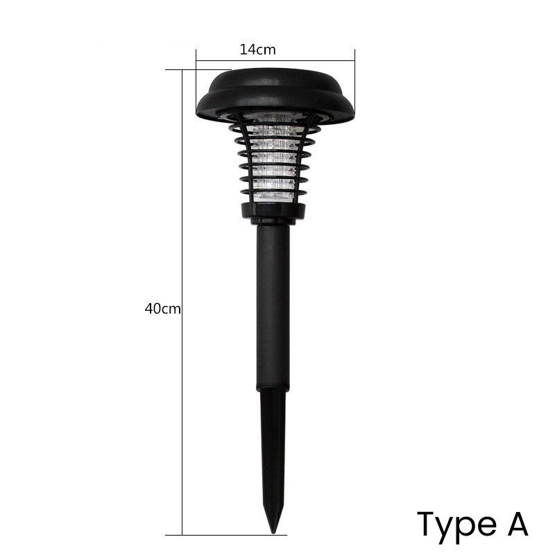 🎁 Lámpara estaca solar antimosquitos