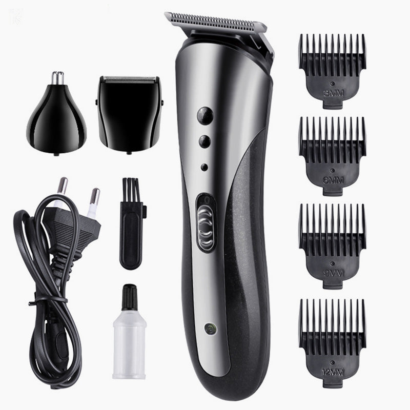Recortadora de barba eléctrica e impermeable para hombres