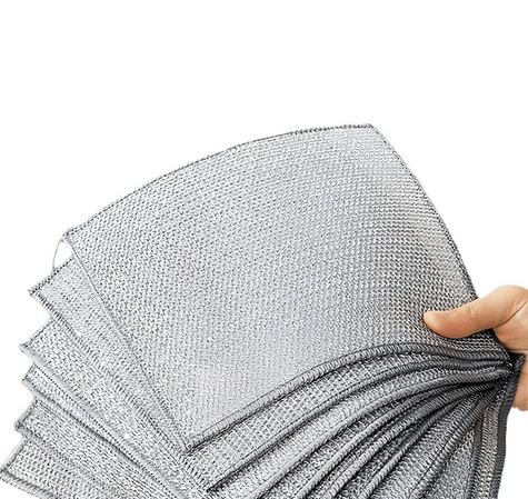 Trapos multiusos de alambre para fregar sin rayaduras para lavar platos