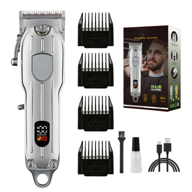 💇♂️ OFFERTA LAMPO: 50% DI SCONTO! Tagliacapelli ricaricabile – Motore da 7200 giri/min, batteria da 3000 mAh e display LCD per tagli facili per tutta la famiglia ✨