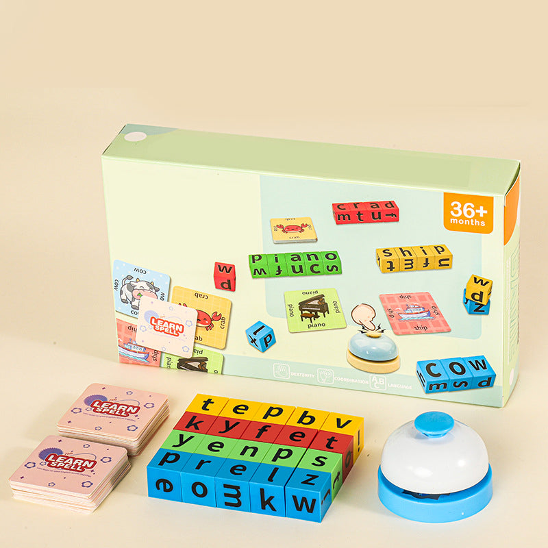 Interactive Math & Word Spelling Game for Kids