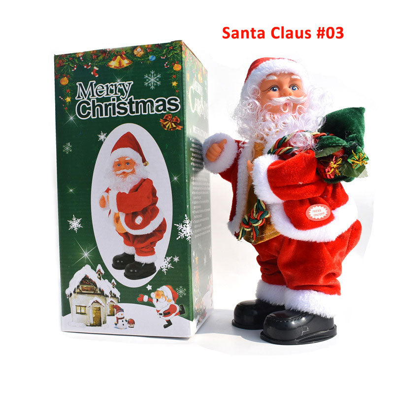 🎅🕺Electric Dancing Music Santa Claus