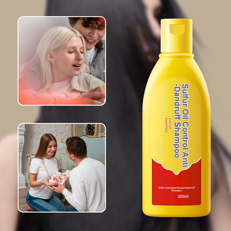 Shampoo de Azufre Control de Grasa y Anticaspa