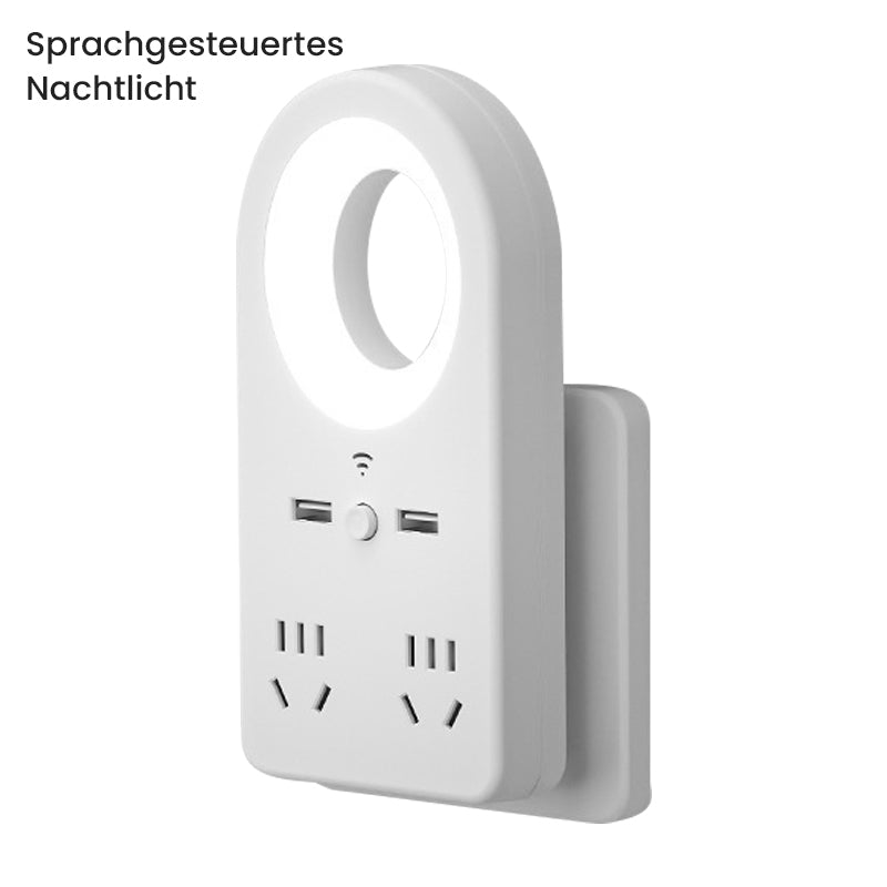 Luz nocturna de contacto inteligente con control por voz