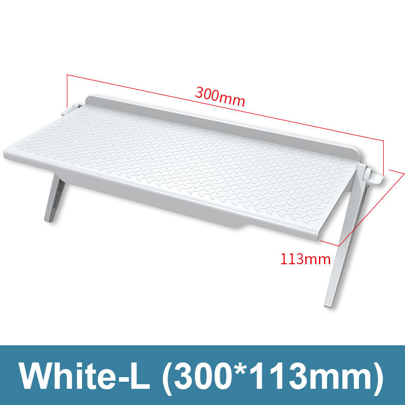 Estante superior ajustable para televisor - Sin necesidad de taladrar