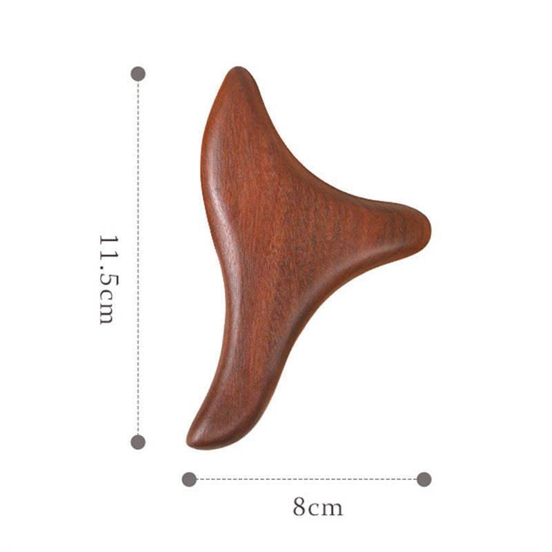 Peine de Madera para Masaje del Cuero Cabelludo