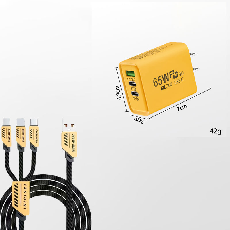 Cubo de carga rápida 120W con 4 puertos