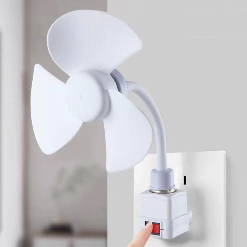 Ventilador silencioso portátil de exterior con base de interruptor de un botón