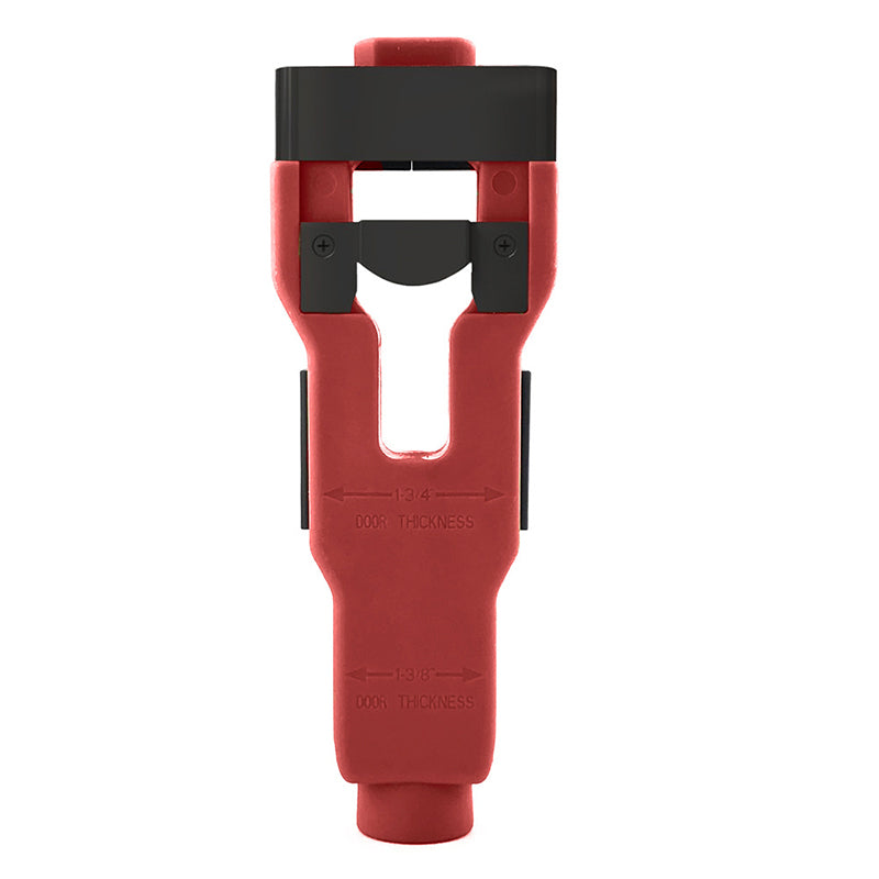🔨 ¡OFERTA ESPECIAL 30% DE DESCUENTO POR TIEMPO LIMITADO! ⏰ Herramienta Profesional de Instalación de Pasador de Puerta – Guía de Morteado Precisa, Ajustable, Cuchilla Integrada y ABS Durable ✨