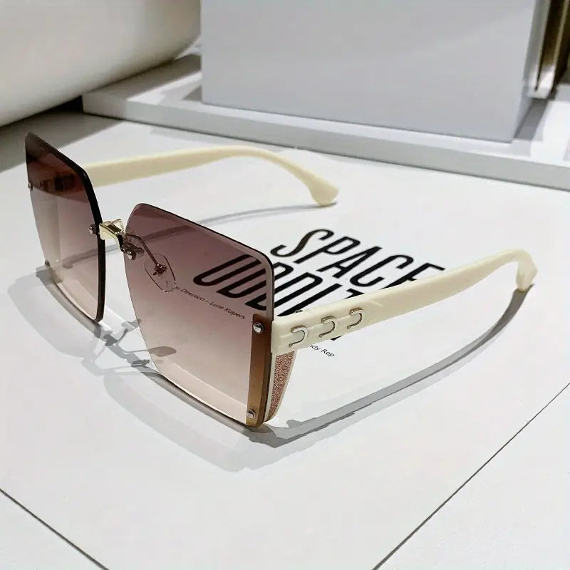 Gafas de Sol de Moda para Mujer | Sin Montura y Brillante