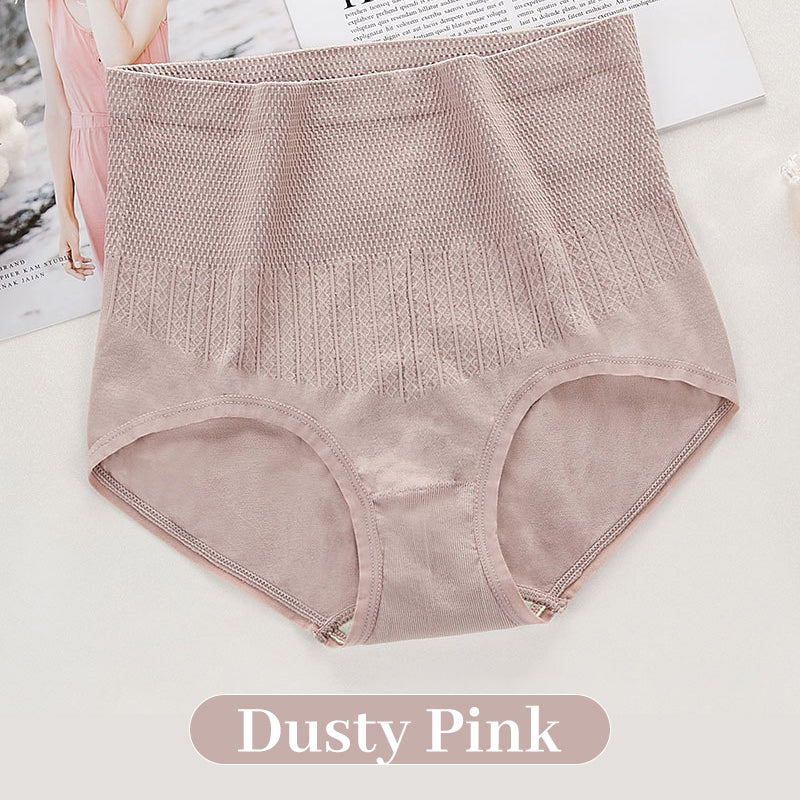 Braguitas sin costuras de talle alto para mujer