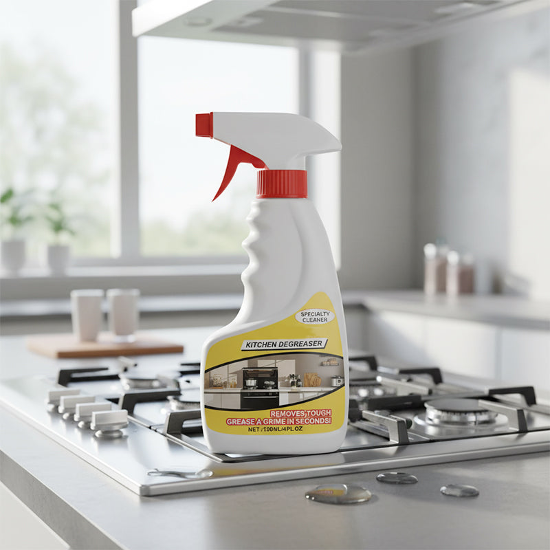 🧼 Potente desengrasante de cocina: rocía, limpia y da brillo. ¡No necesita enjuague! 🍳✨ Eficaz contra la grasa, suave con las superficies: el nuevo mejor amigo de tu cocina. 💪🧽