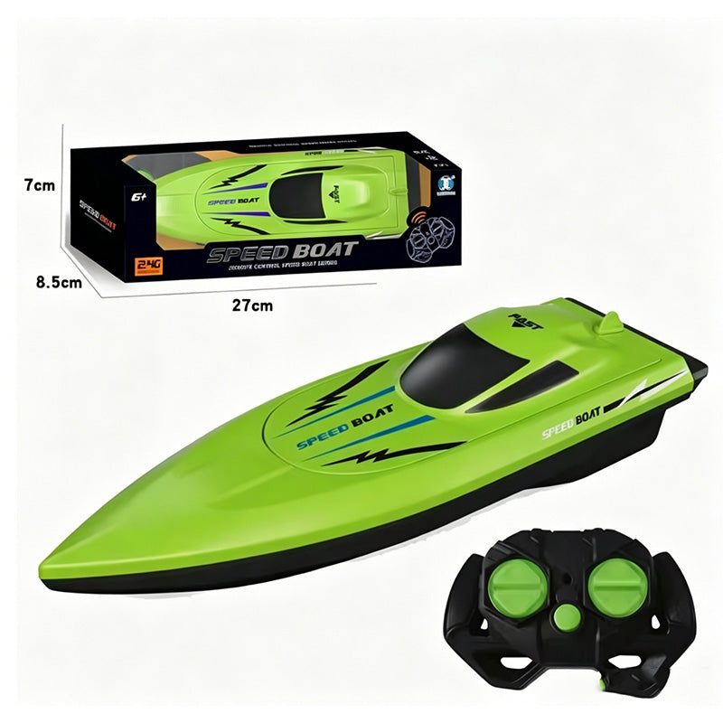 🎮 🚢¡MITAD DE PRECIO! Lancha RC de alta velocidad 2.4G con doble motor 🌊 ⚡ – 50% DE DESCUENTO(Oferta del día)