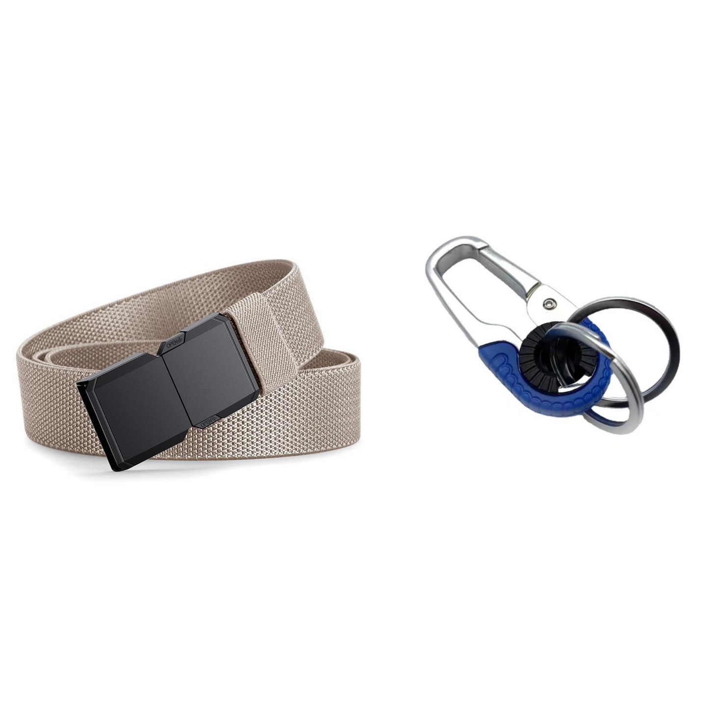 Cinturón Trenzado Elástico para Hombre | Cinto Casual de Lona Resistente