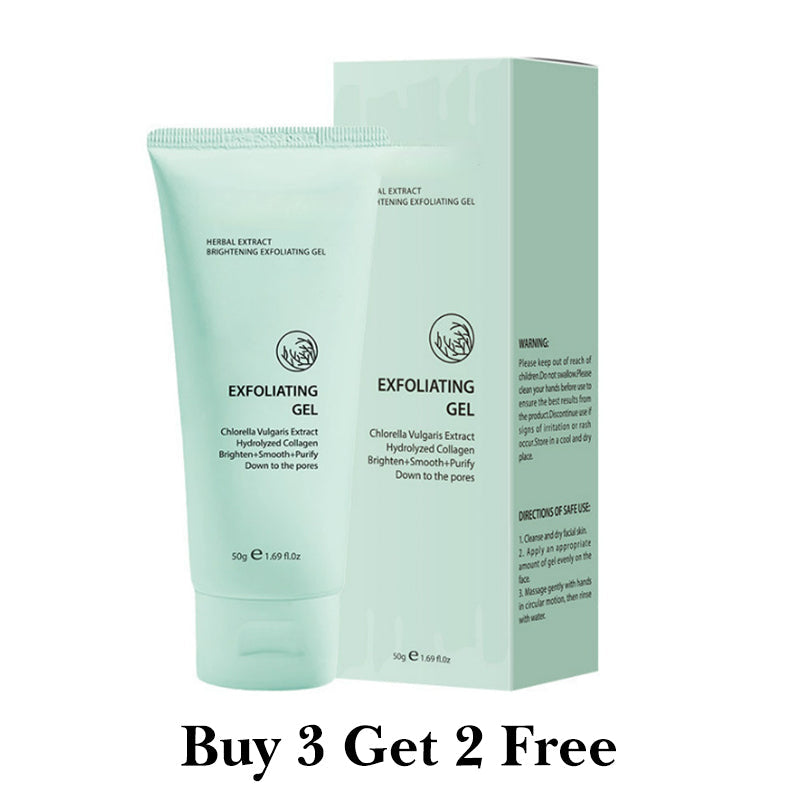 Gel Exfoliante Aclarante con Extractos Herbales para Rostro