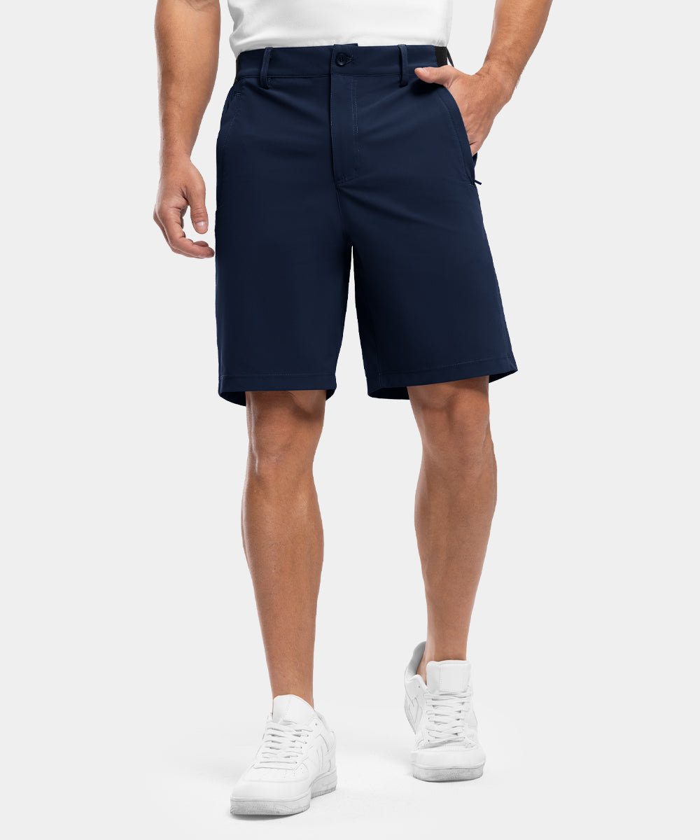 Shorts para Hombre Elásticos de Secado Rápido para Golf y Trabajo Casual