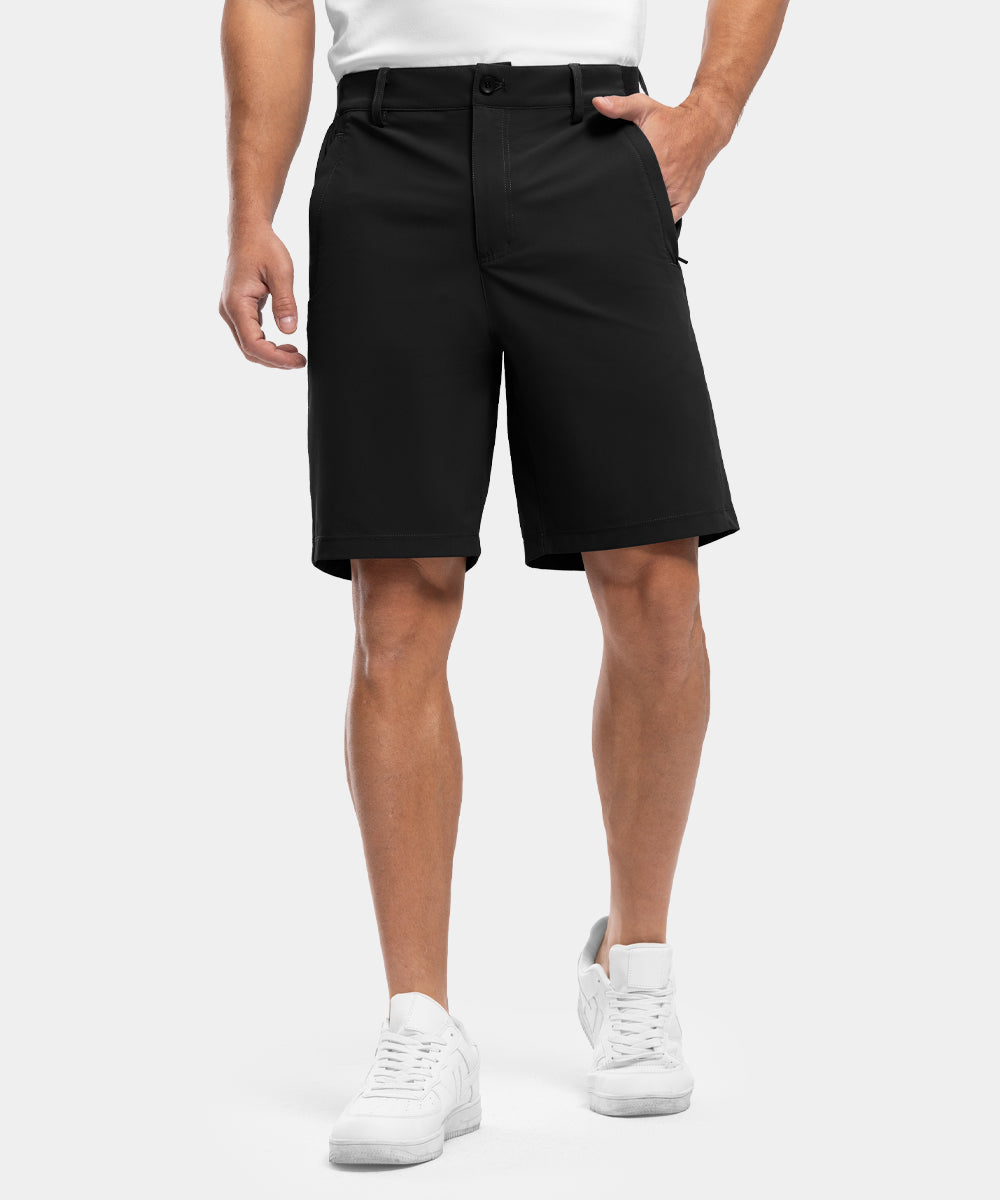 Shorts para Hombre Elásticos de Secado Rápido para Golf y Trabajo Casual