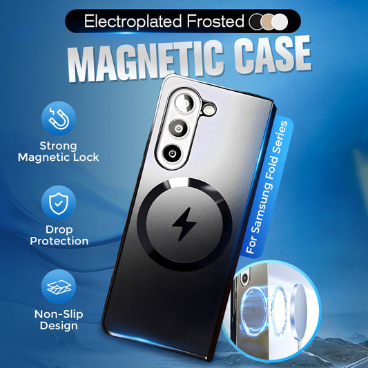Funda magnética galvanizada para Samsung Fold Series