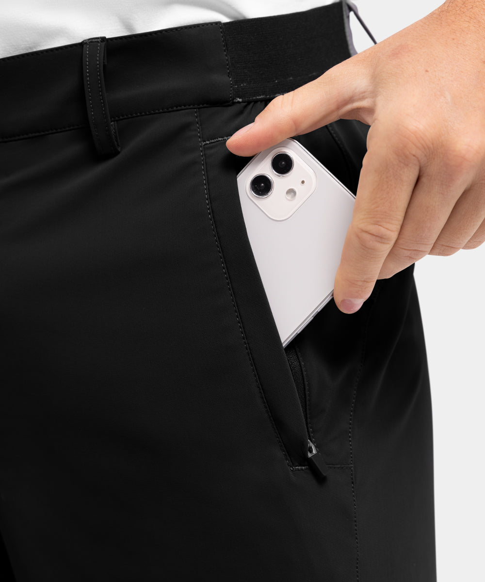 Shorts para Hombre Elásticos de Secado Rápido para Golf y Trabajo Casual