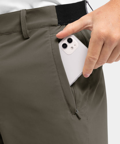Shorts para Hombre Elásticos de Secado Rápido para Golf y Trabajo Casual
