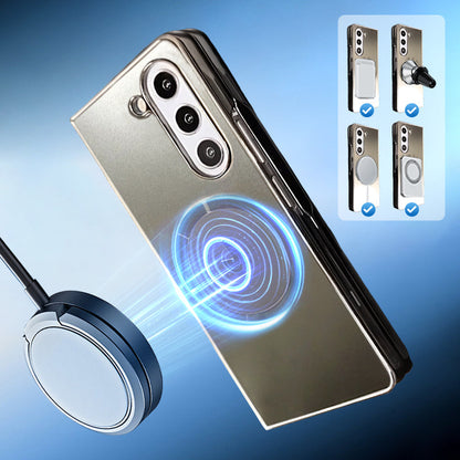 Funda magnética galvanizada para Samsung Fold Series