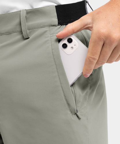 Shorts para Hombre Elásticos de Secado Rápido para Golf y Trabajo Casual