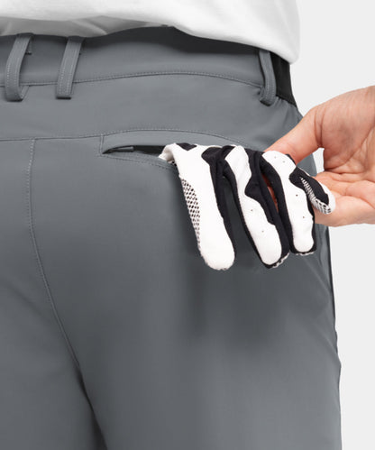 Shorts para Hombre Elásticos de Secado Rápido para Golf y Trabajo Casual