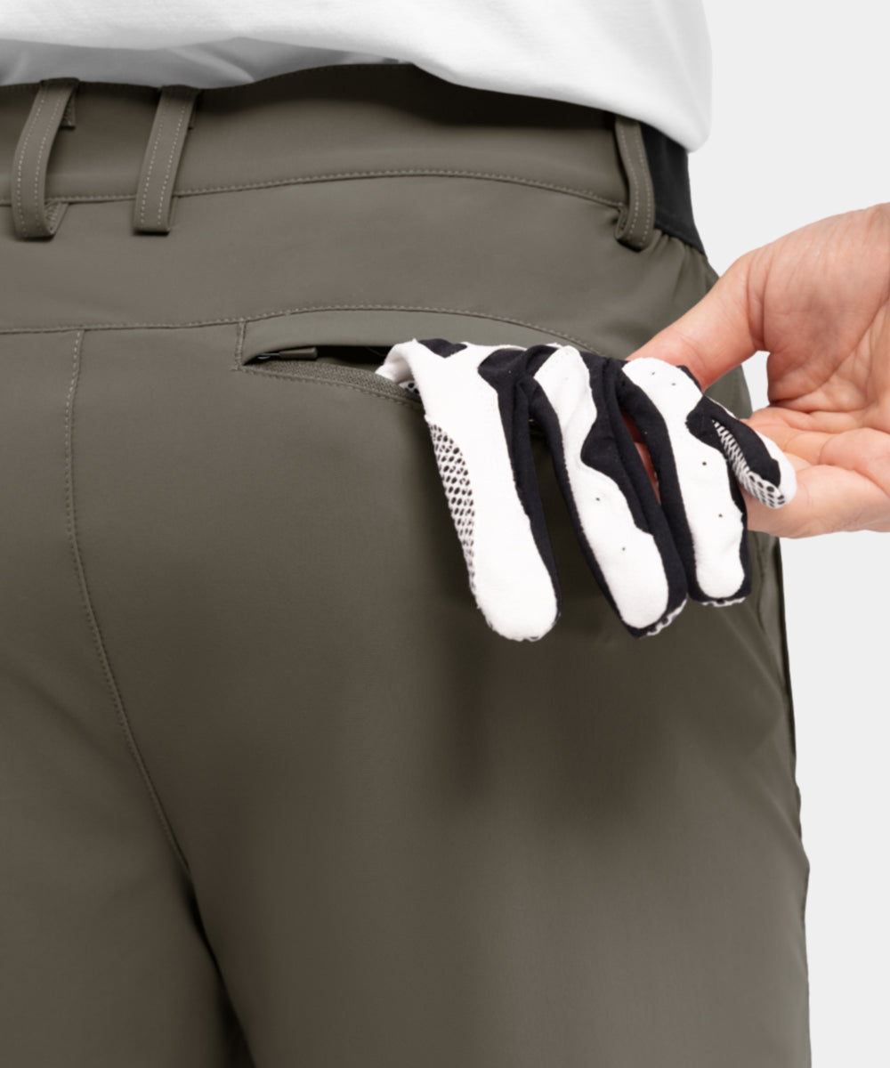 Shorts para Hombre Elásticos de Secado Rápido para Golf y Trabajo Casual