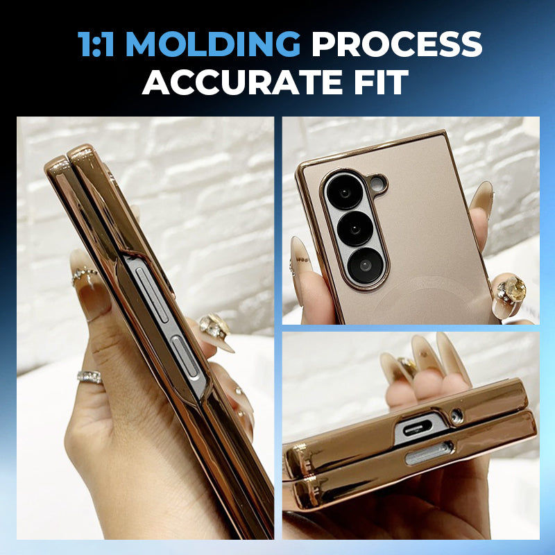 Funda magnética galvanizada para Samsung Fold Series