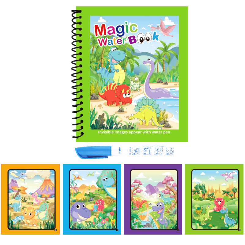 🌹COMPRA 1 Y LLÉVATE 1 GRATIS🔥Promoción de verano 🎁✨️Libro mágico de agua📚️🎨🧠