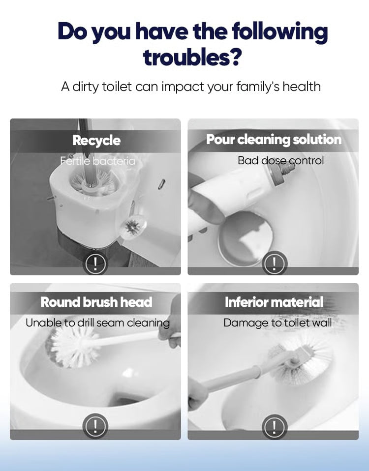 Kit de Limpieza para Baño con Repuestos Desechables