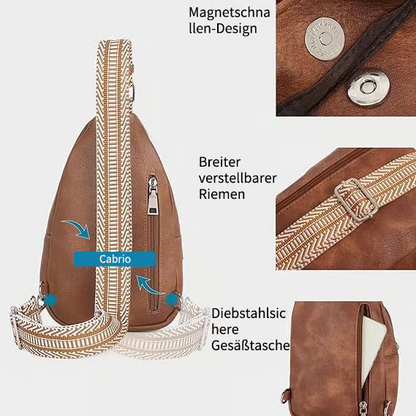 👜Bolsos de piel tipo crossbody