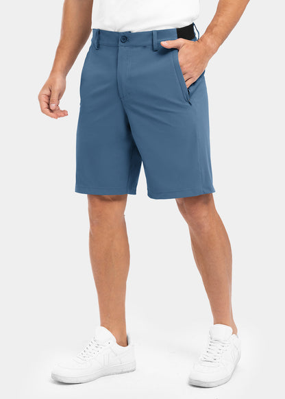 Shorts para Hombre Elásticos de Secado Rápido para Golf y Trabajo Casual