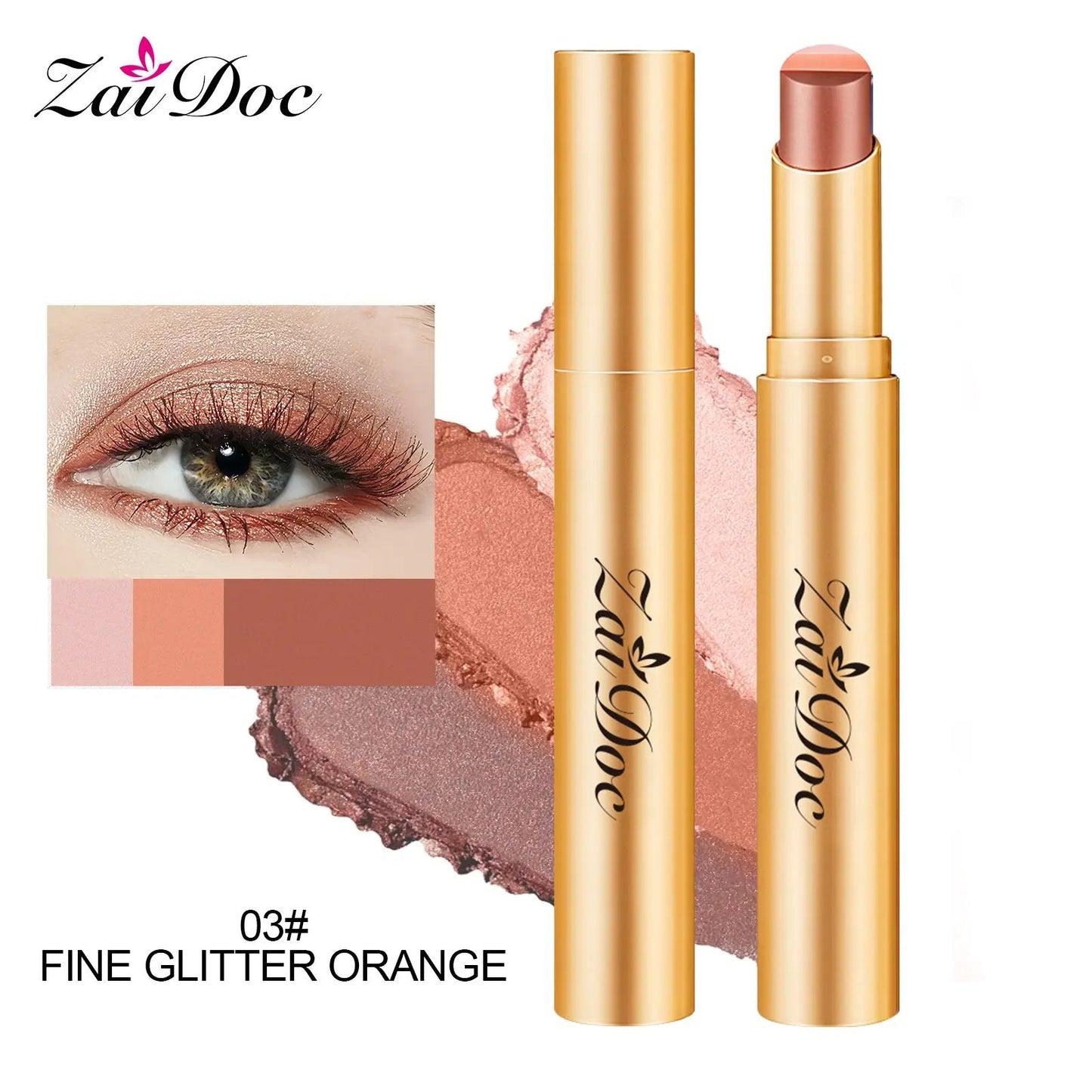 🏆 Oferta Flash ⚡ ¡+50K vendidos! Casi agotado – 💥 Lápiz de sombra de ojos 3 colores