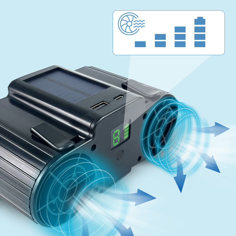 🔥Hot sale🔥Ventilador de cintura solar