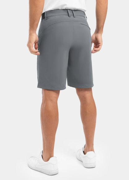 Shorts para Hombre Elásticos de Secado Rápido para Golf y Trabajo Casual