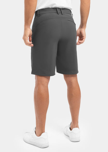 Shorts para Hombre Elásticos de Secado Rápido para Golf y Trabajo Casual