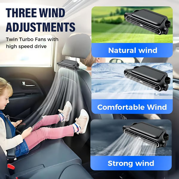 Mini ventilador portátil para coche