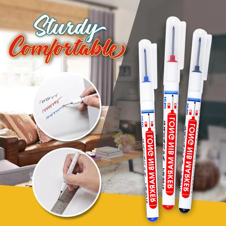 (🎅🎁2025 Hot Sale🎁)🔥 49% OFF🔥- Long Head Deep Hole Marker