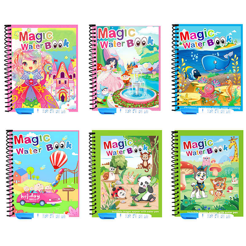 🌹COMPRA 1 Y LLÉVATE 1 GRATIS🔥Promoción de verano 🎁✨️Libro mágico de agua📚️🎨🧠