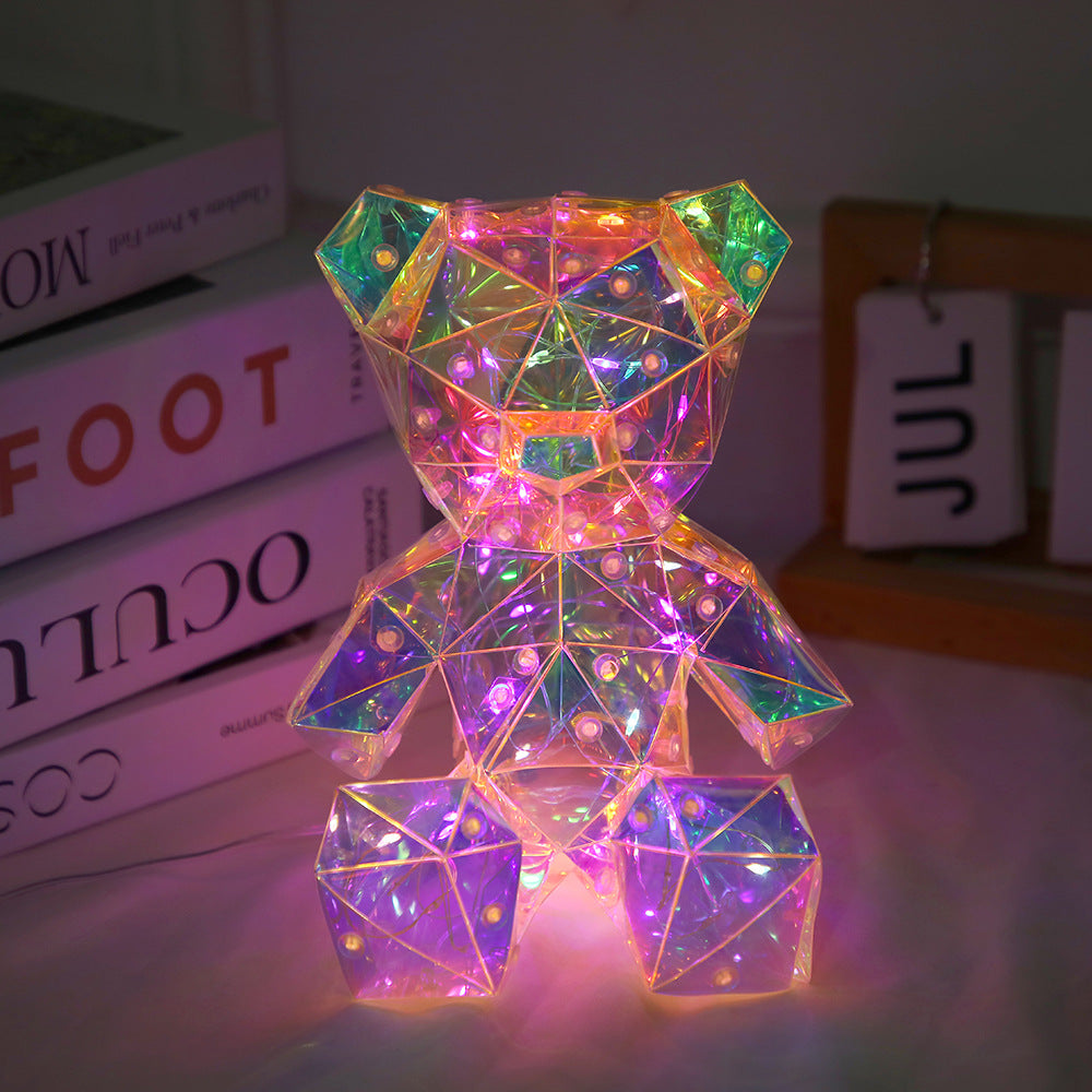 🏆N°1 en Ventas + TOP1 UK Regalos Parejas✨Oso Luminoso 16 Colores | Magia Eterna Sin Marchitar💘